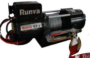Runva  SRP 2040 (kg) 12V+ synthetic rope /Kunststofseil + radio remote / Funkfernbedienung