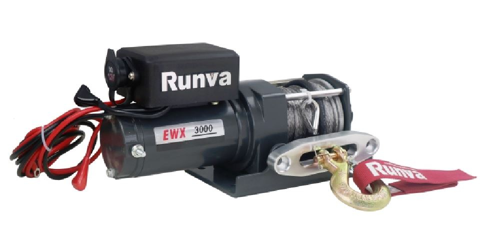 RUNVA SR 1361 (kg) E 24V + Funk /Radio control + Kunstofseil/Synthetic Rope