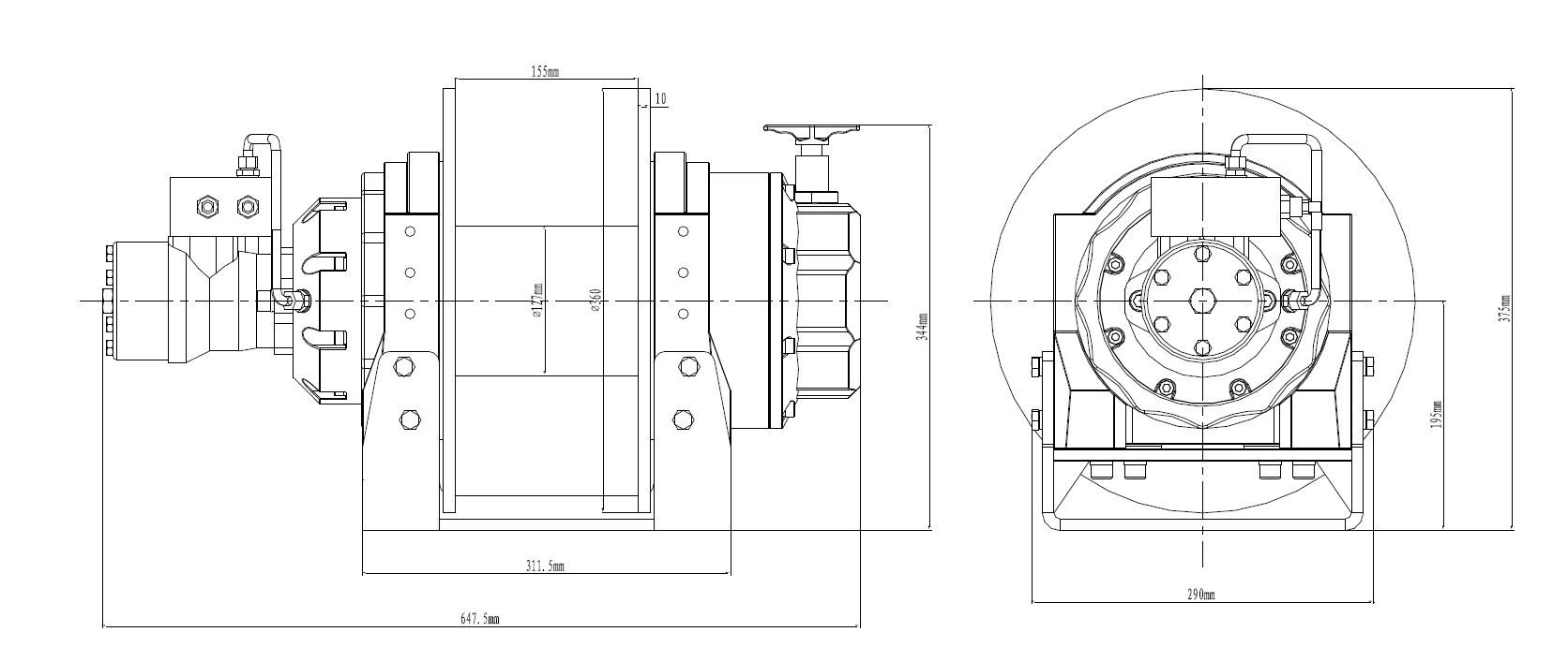 GW HWV 6804 (kg) Big Drum - Image 3