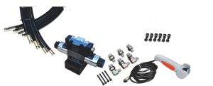 RUNVA  Hydraulic Set   12 V + Funk / Radio remote / radiograaf